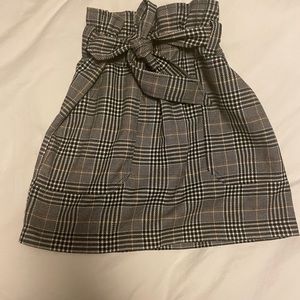 Business casual skirt set- 1) plaid mini 2) pencil skirt 3) black faux leather